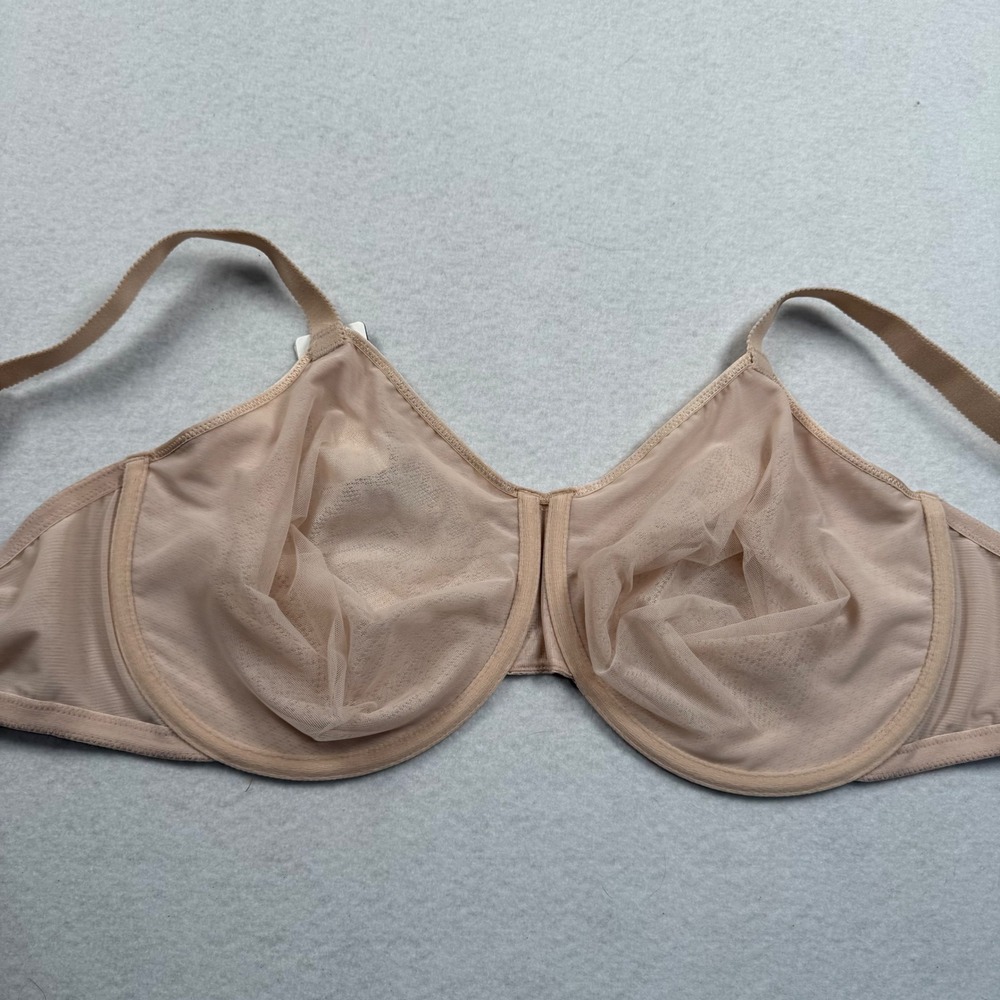 Wacoal Visual Effects Minimizer Bra Womens 44DDD Nude Lace Underwire 857210 New - Picture 3 of 8